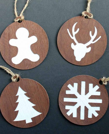 cricut handmade ornaments