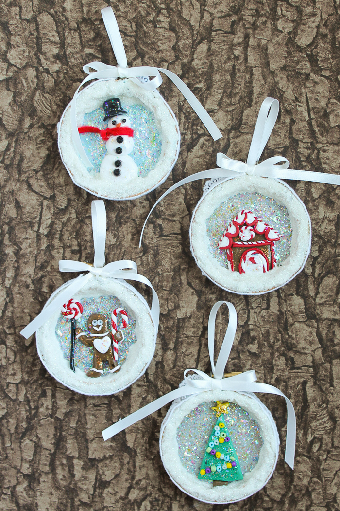 making christmas ornaments with clay