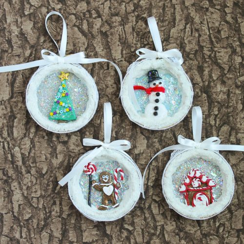 polymer clay christmas ornaments