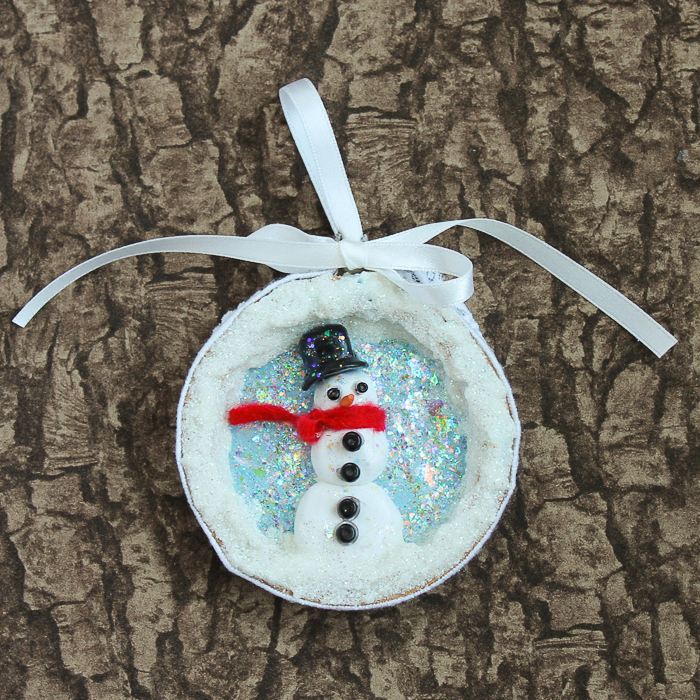 snowman christmas ornament