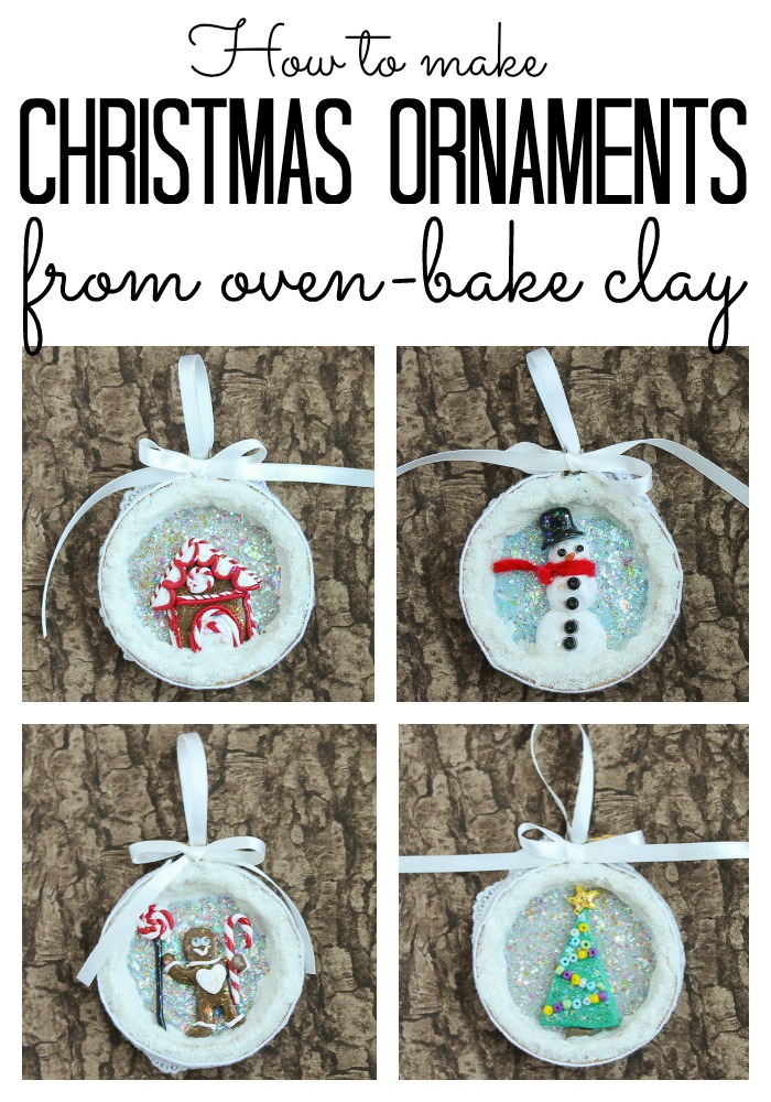 how to make christmas ornaments from oven bake clay