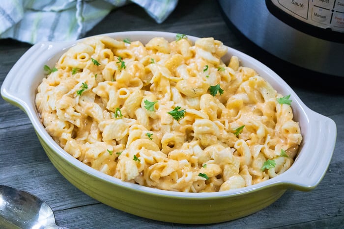 macaroni and cheese made in an instant pot