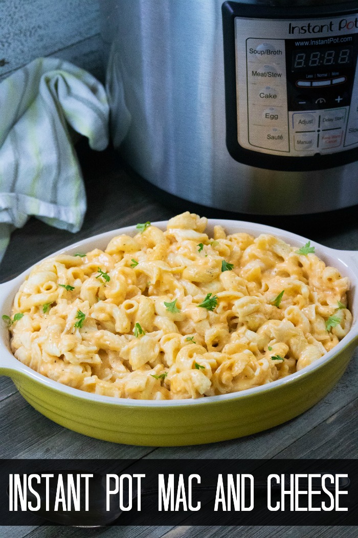 instant pot mac and cheese