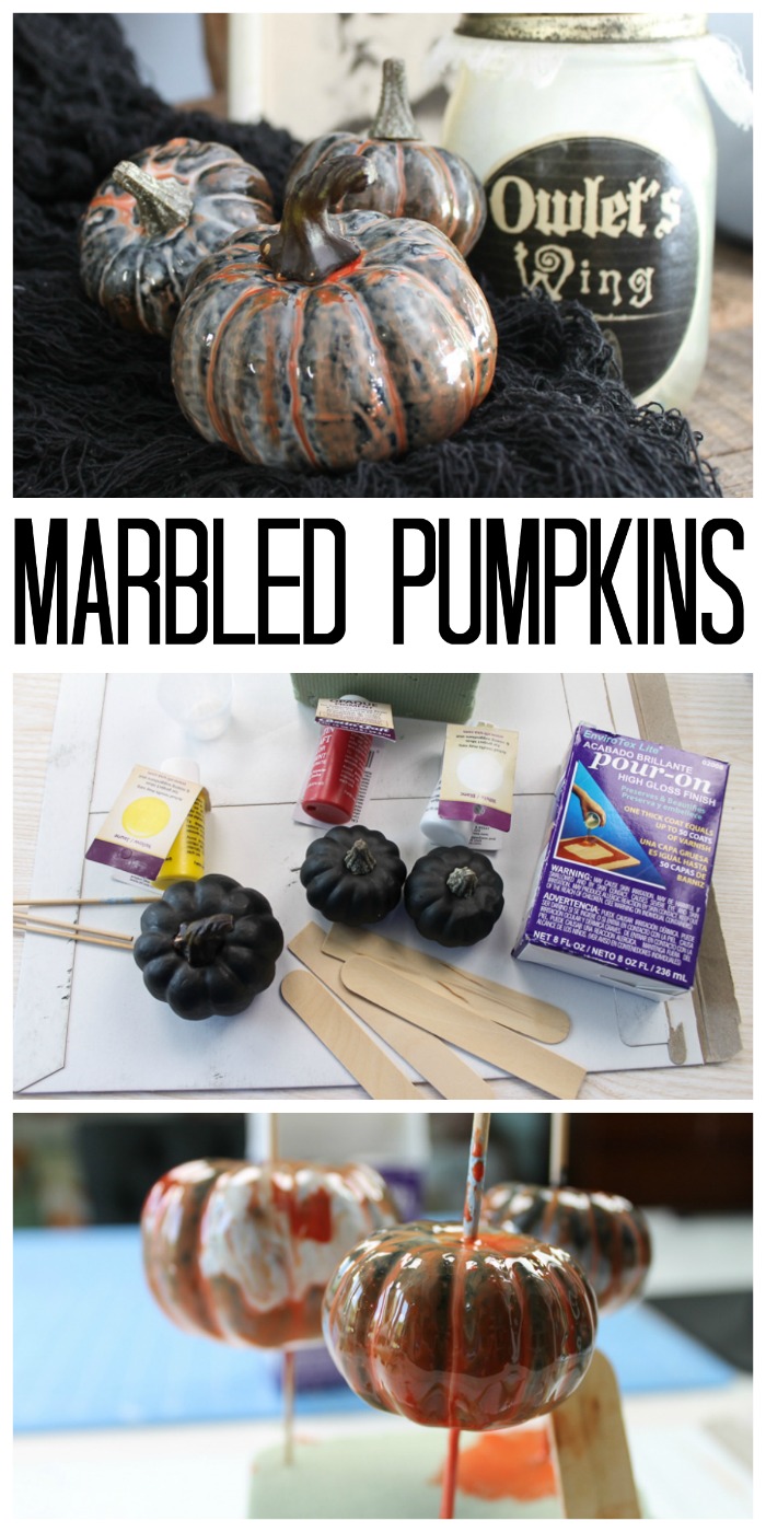 marbled pumpkins