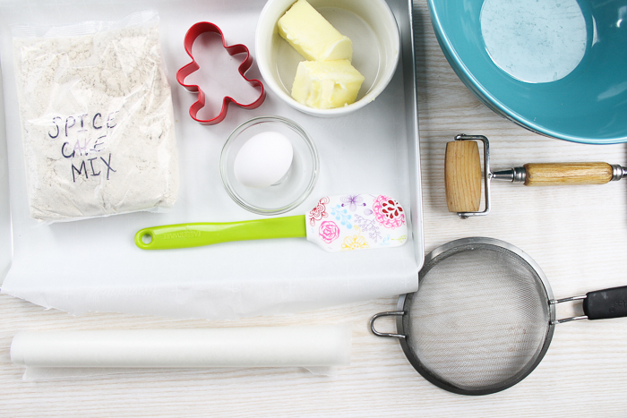 ingredients for easy gingerbread