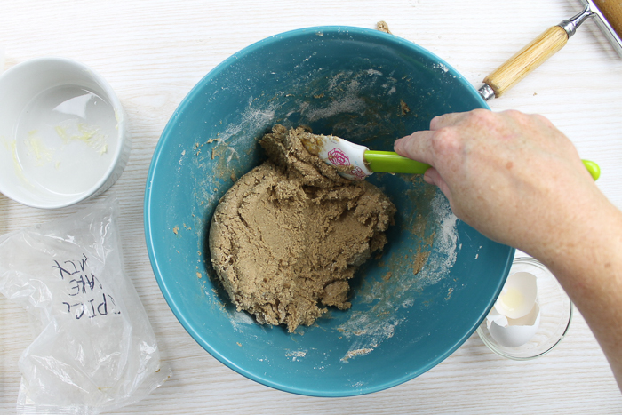 gingerbread cookie batter