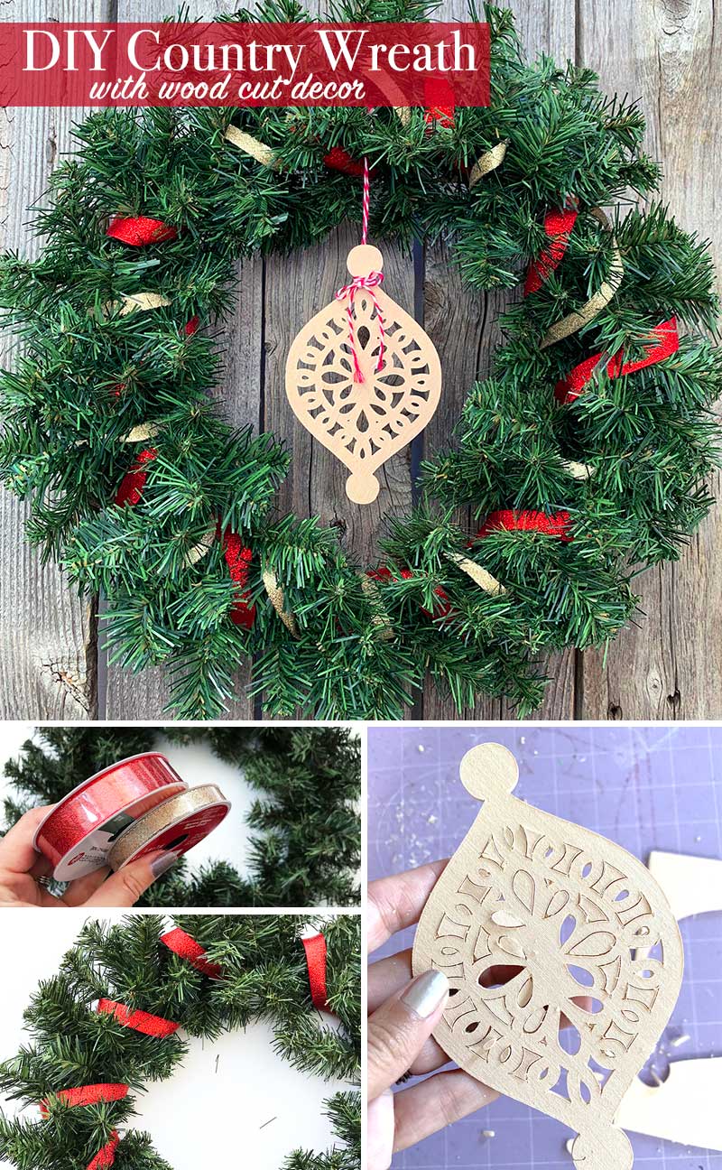 quick country wreath