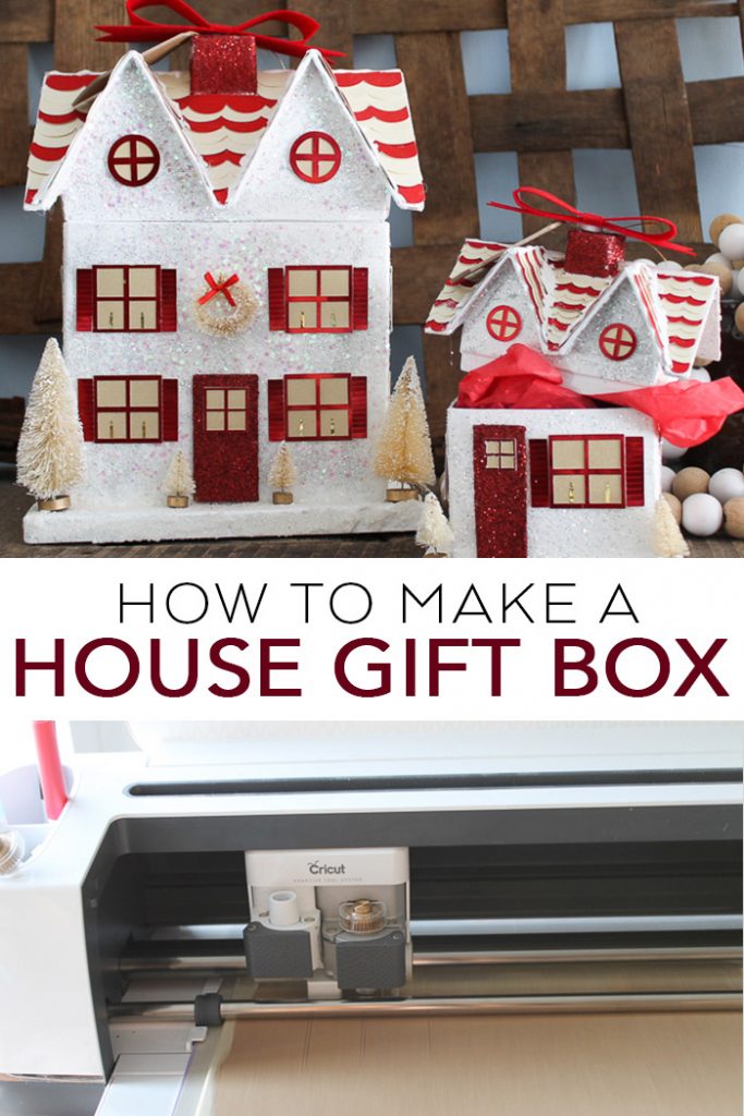 how to make a gift box with a cricut