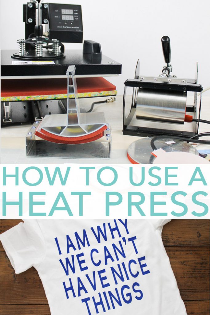 how to use a heat press