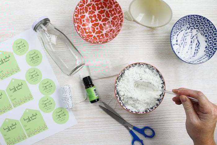 homemade milk bath idea