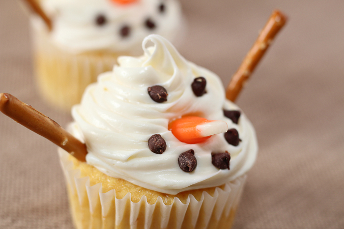 A close up of a piece of cupcake on a plate