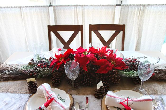 christmas table decorations