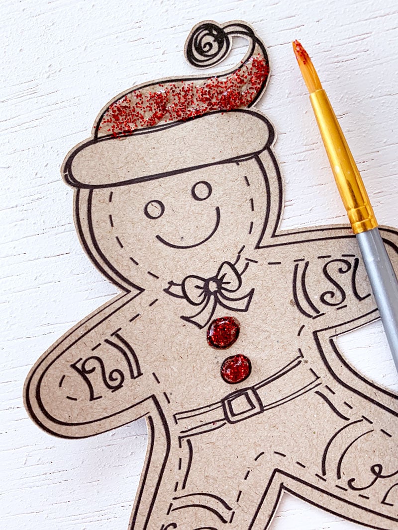 gingerbread man decor