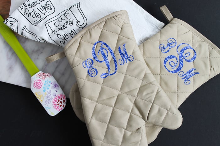 DIY oven mitt craft idea