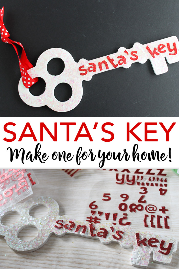 Santa Key for no chimney houses or apartments