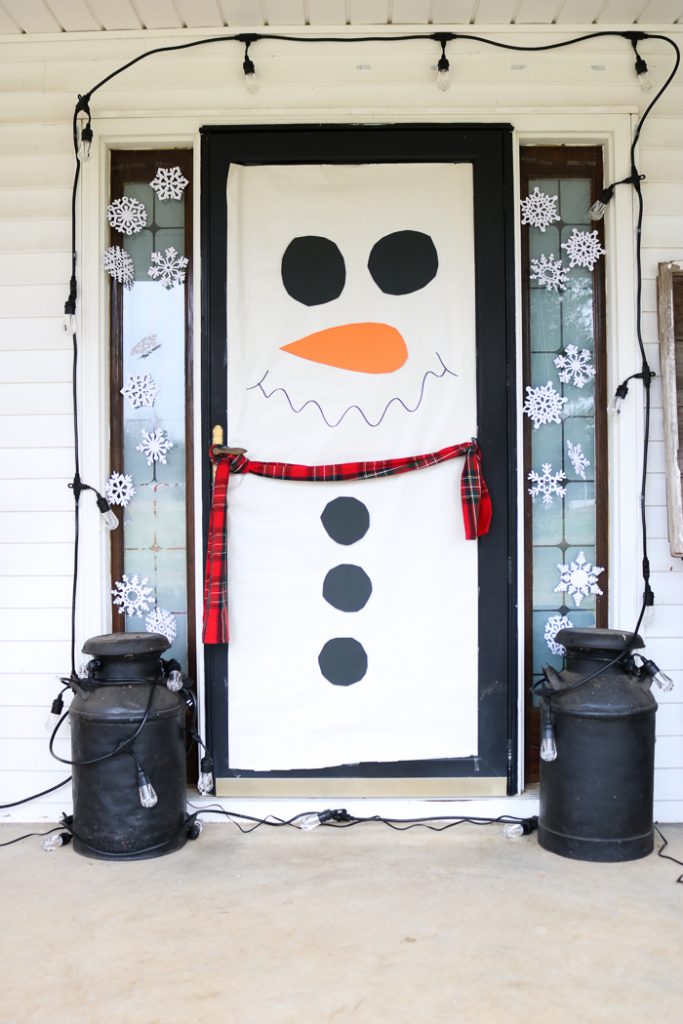 snowman door