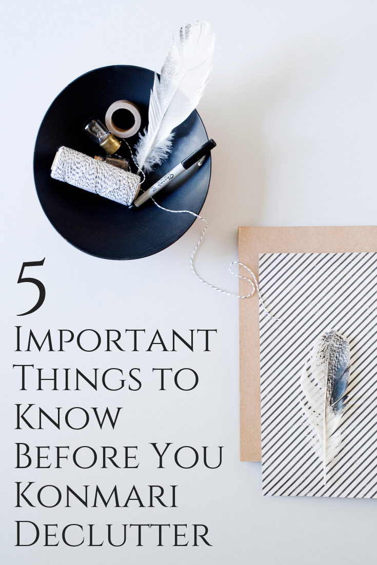 5 Important Things to Know Before You Konmari Declutter