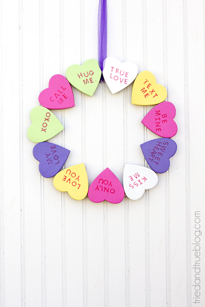 valentine\'s day wreath