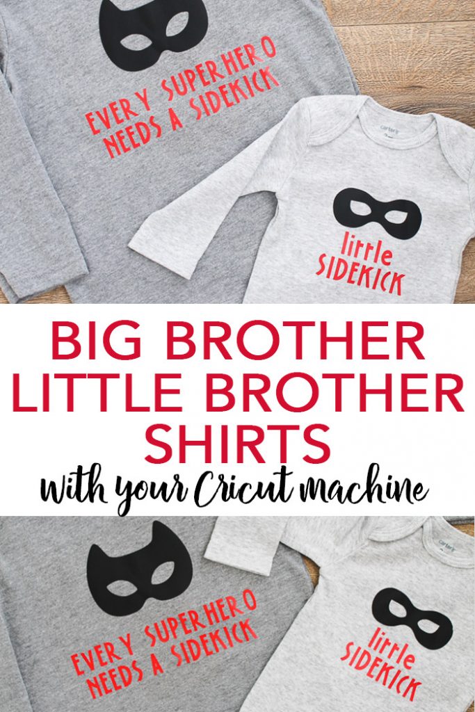 big brother little brother shirts with your cricut