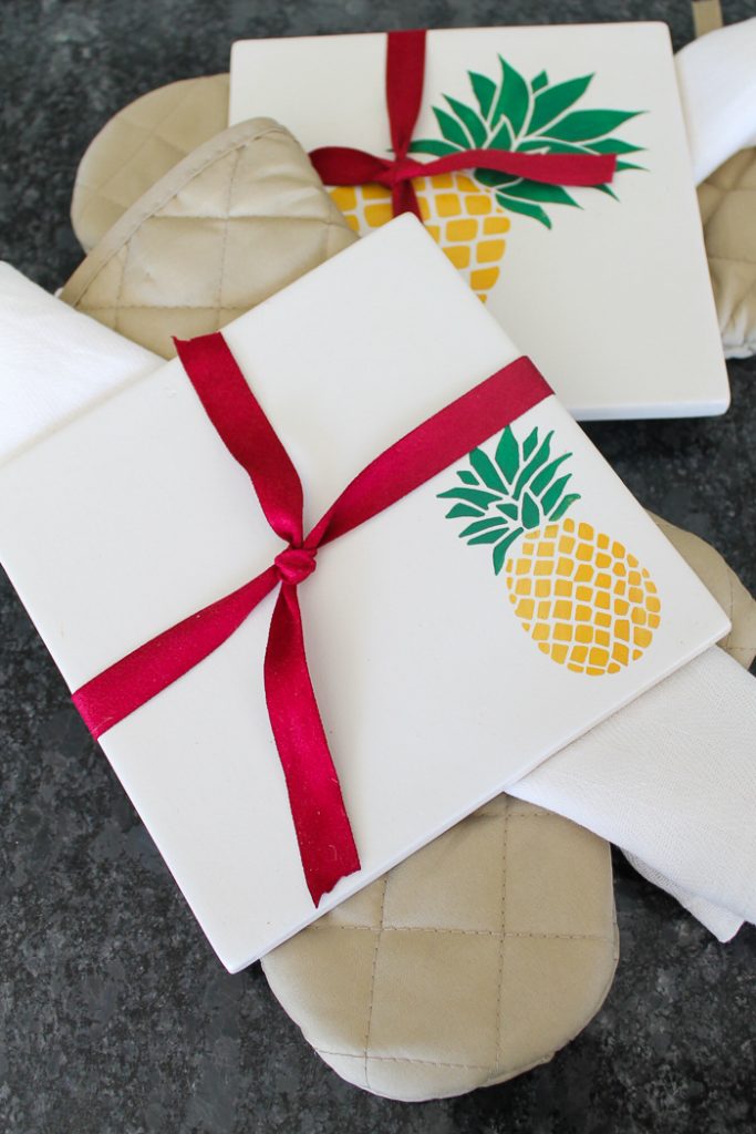 Ceramic Trivet For National Pineapple Day Angie Holden The Country