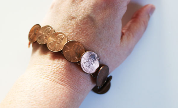 penny bracelet