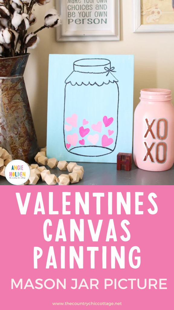 mason jar picture for Valentine's day