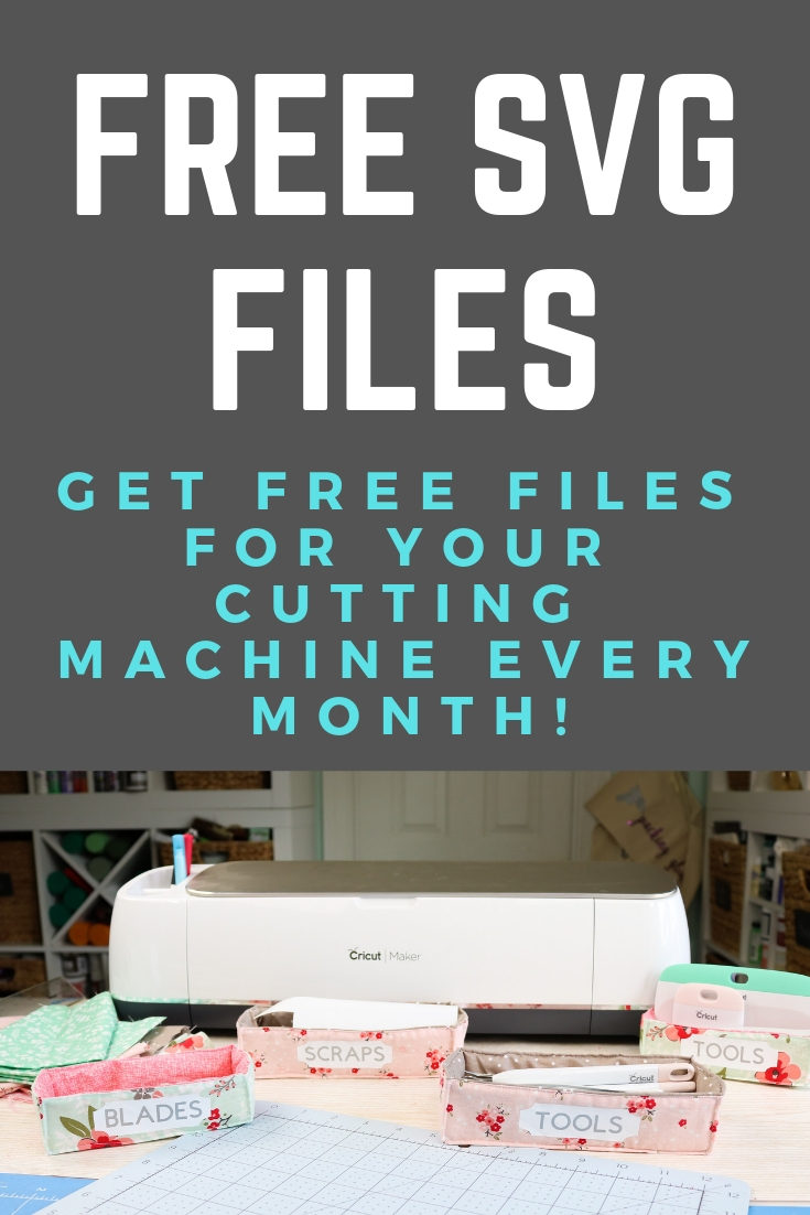 Get free SVG files for your machine every month here! Great cut files for your Cricut or Silhouette to use to make amazing craft projects! #cricut #silhouette #svg #svgfile #freesvg 