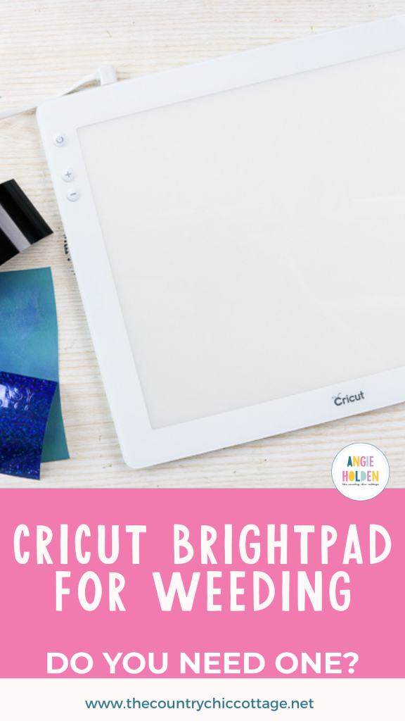 Cricut Brightpad for weeding
