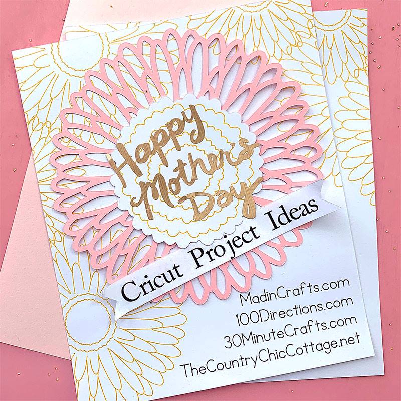 happy mother\'s day Cricut project ideas from The Country Chic Cottage