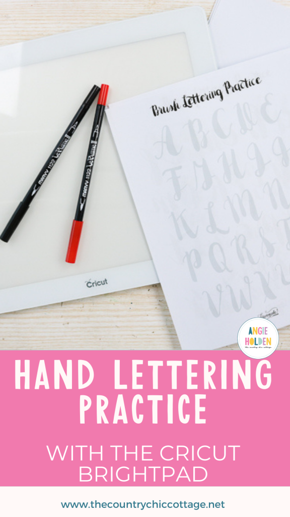 hand lettering practice