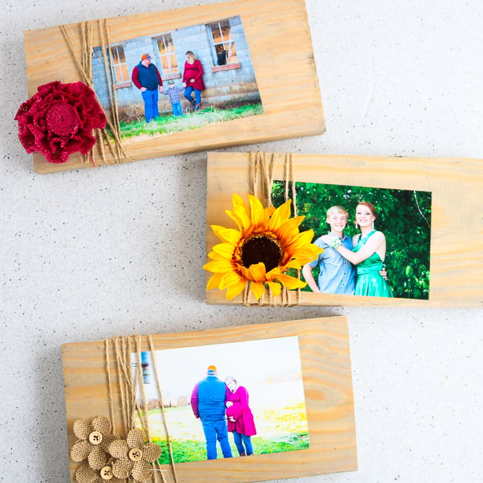 How to Make a Picture Frame | The Country Chic Cottage