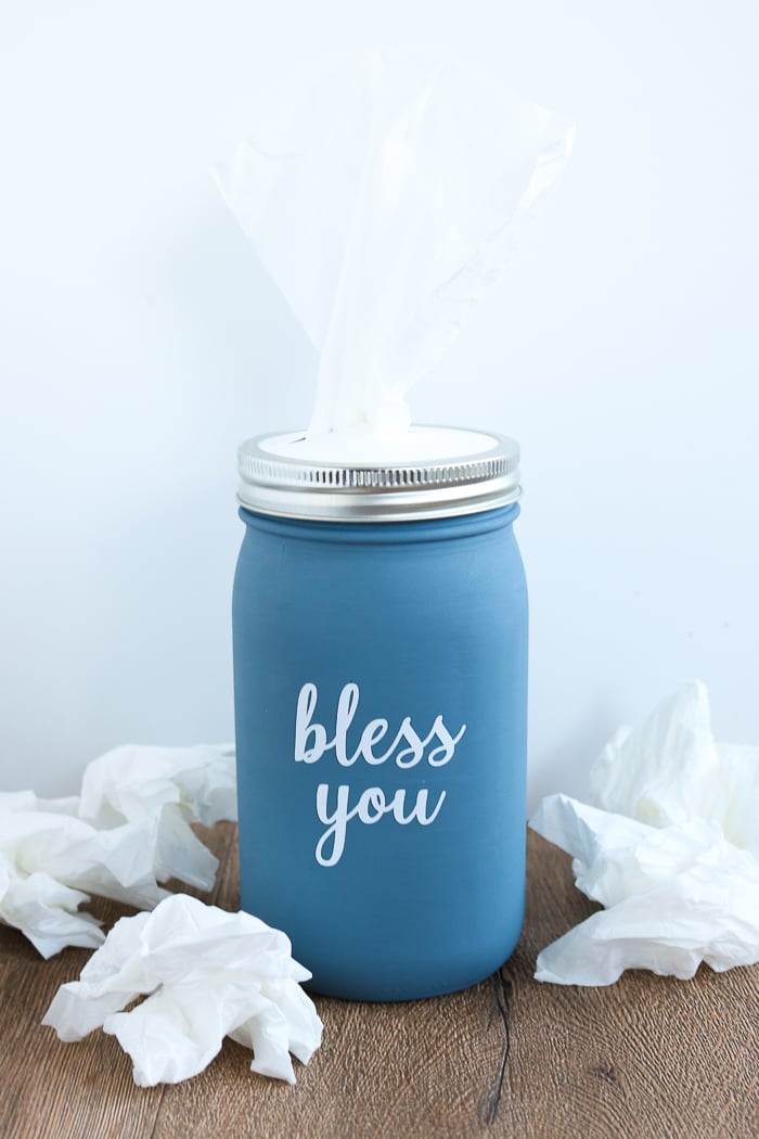 bless you mason jar