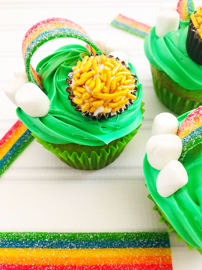 Cupcake for st patricks\' day