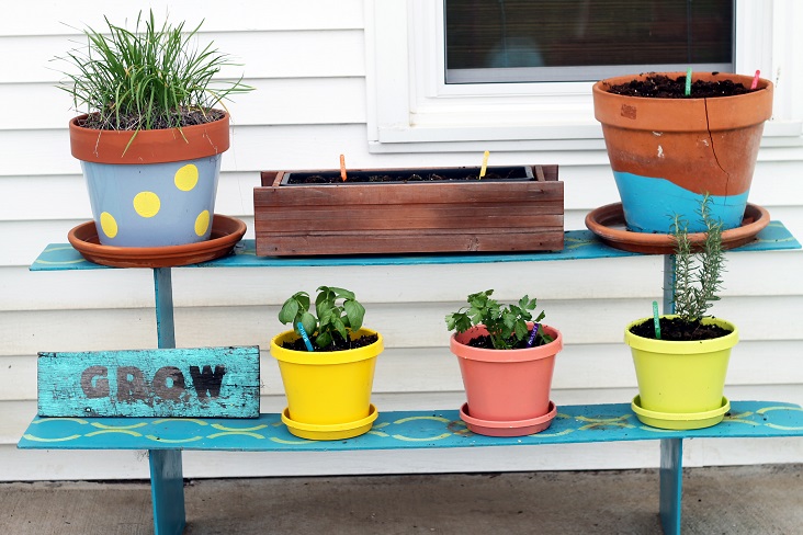 Try a container vegetable garden for the ultimate in small space gardening.