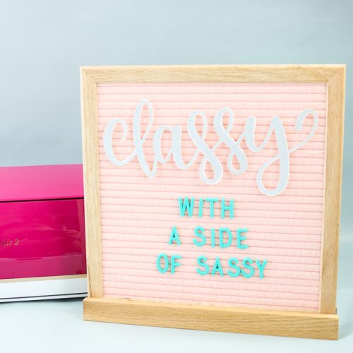 How to Make Adorable Letter Board Accessories With Your Cricut Angie