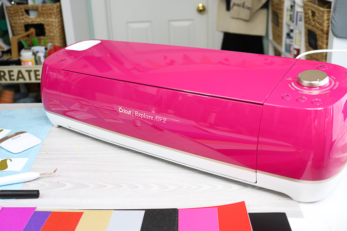 Wildrose color of the Cricut Explore Air 2
