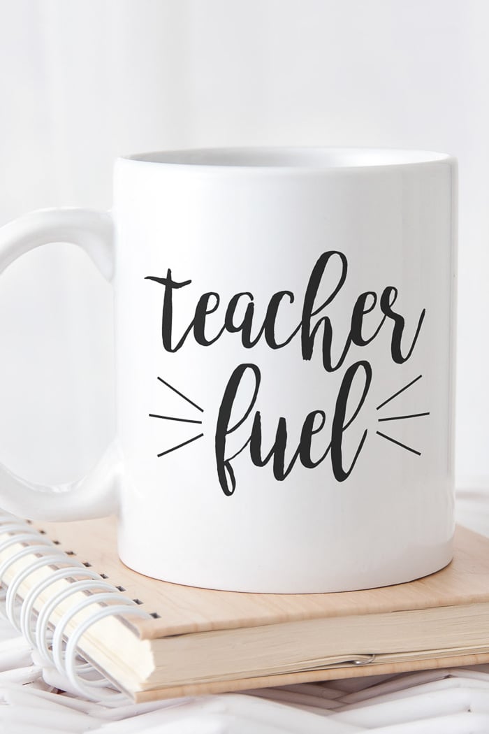 Free teacher svg files including this teacher fuel file!