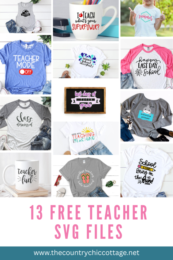 13 End of School Free SVG Cut Files