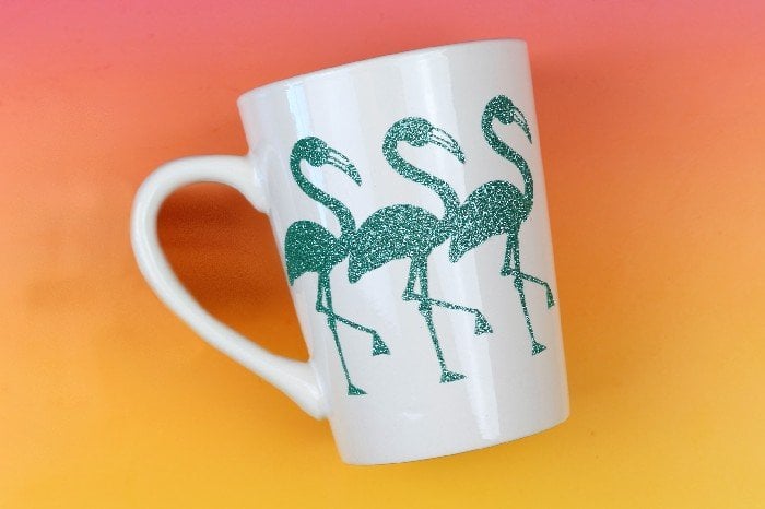 flamingo coffee cup