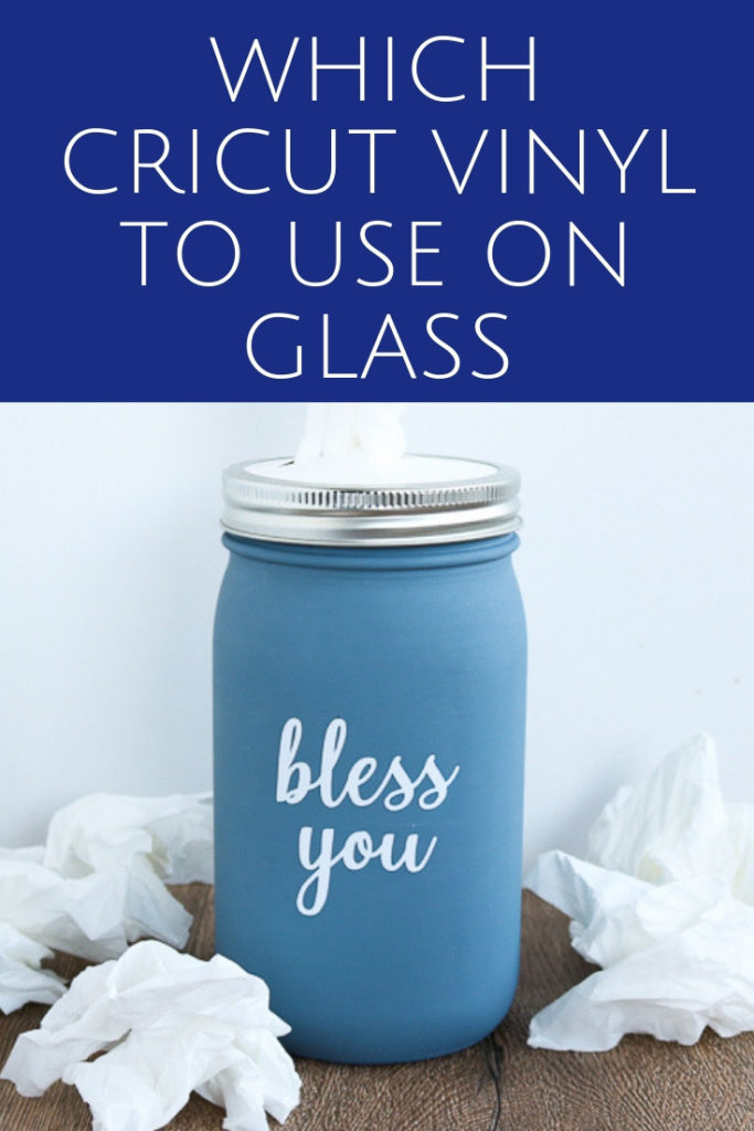 We are tackling the question of which Cricut vinyl to use on glass. From regular vinyl to heat transfer vinyl, we have the answer for which lasts longer! #cricut #cricutmade #vinyl