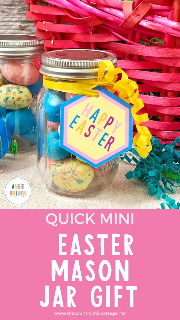 Easter mason jar gift