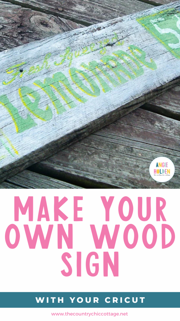make your own wood sign