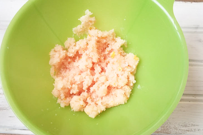 Sweet orange sugar scrub recipe and gift idea
