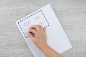 How to Make a Craft Supplies Organizer | The Country Chic Cottage