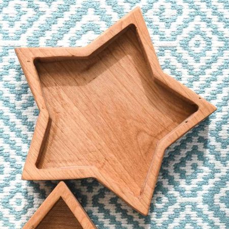 15 Minute Wooden Star Bowl by Houseful Of Handmade