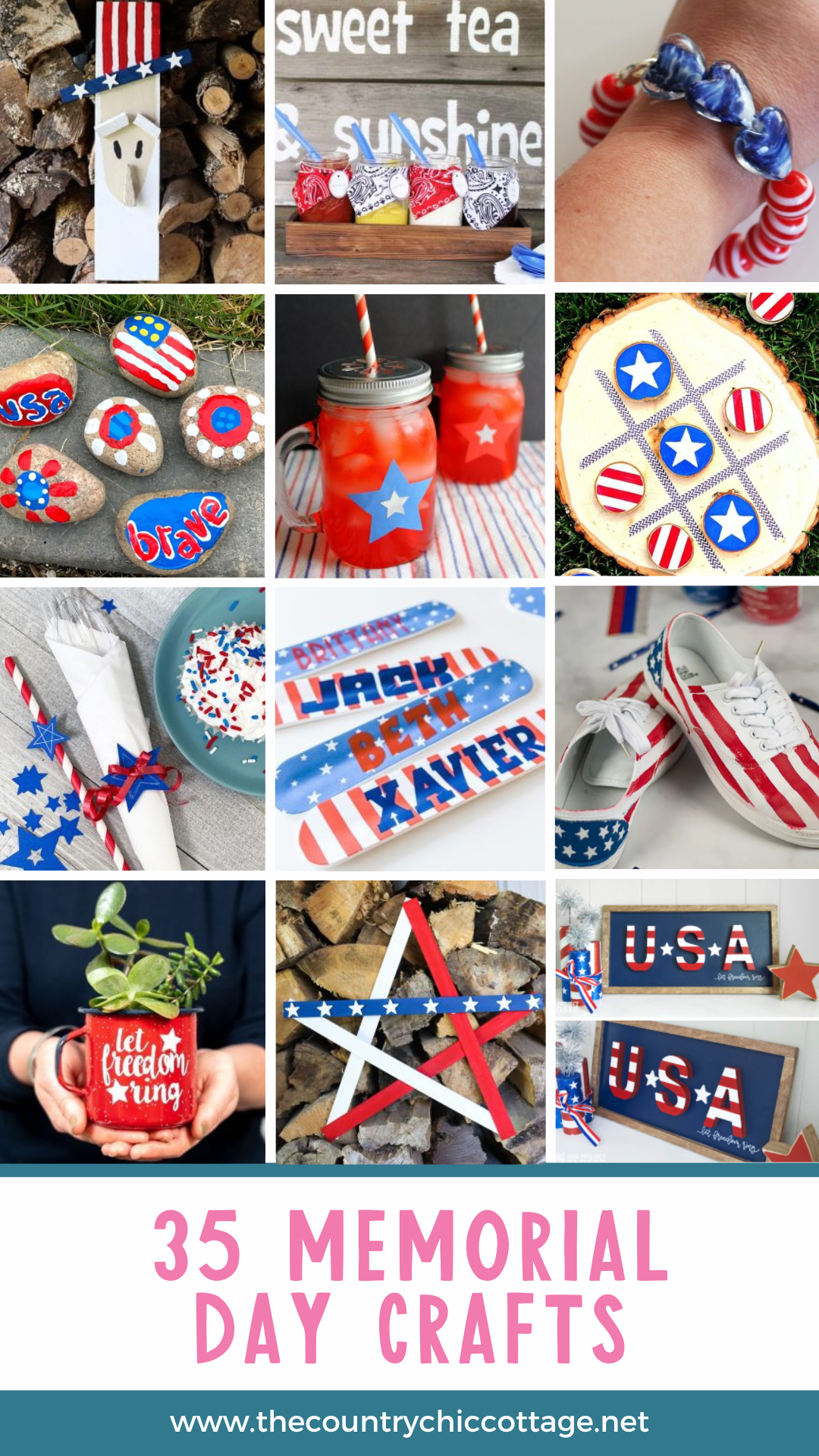35 Memorial Day Crafts to Kick off Summer