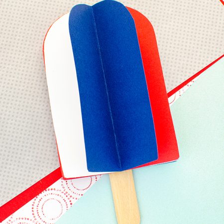 3D Paper Popsicle Craft by Artsy Momma