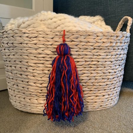 How to Make a Jumbo Yarn Tassel by Albion Gould