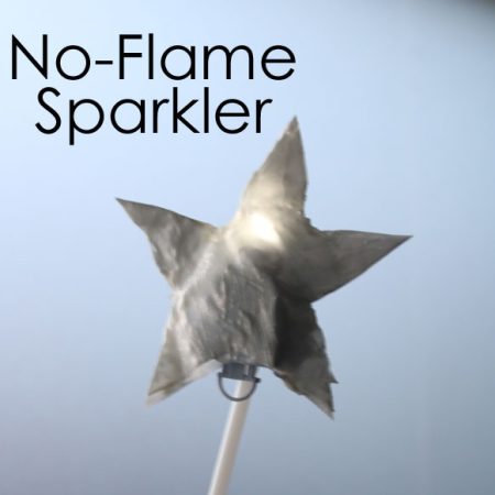No Flame Sparkler by 30 Minute Crafts