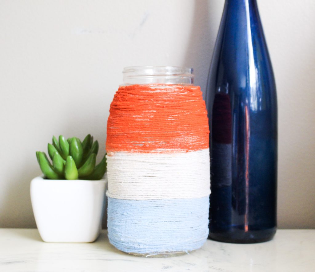 Patriotic-Mason-Jar-with-twine